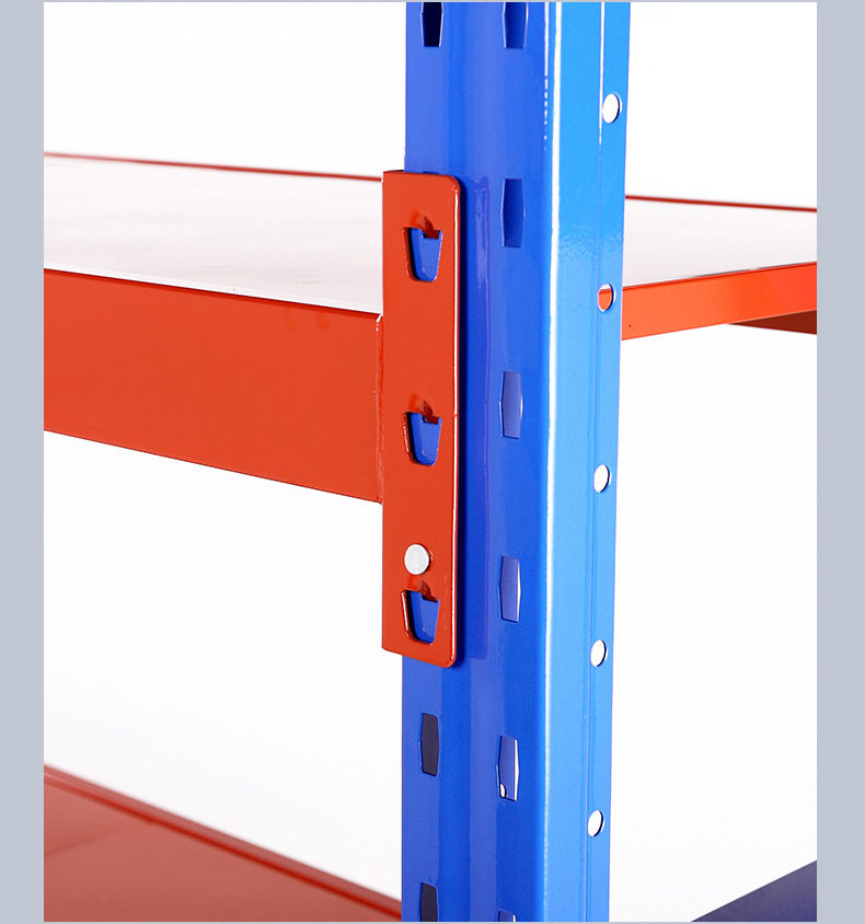 Heavy-duty storage pallet racks, beam racks and tool hangers for industrial warehouse construction material storage