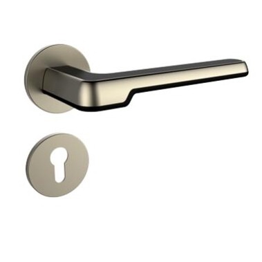 Custom Stainless Steel Interior Double Sided Door Lock Modern Privacy Front Door Handle