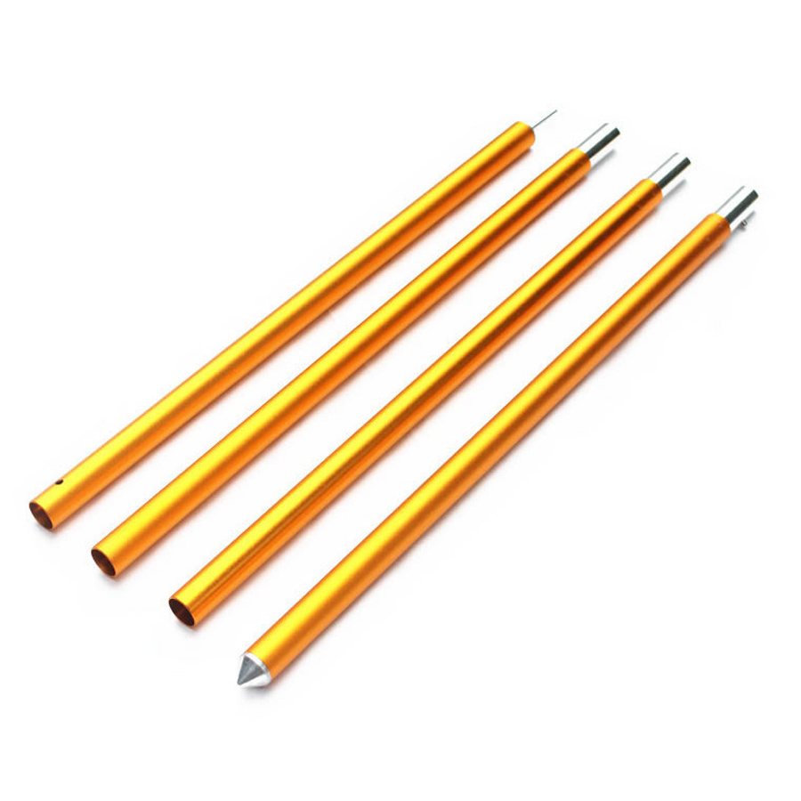 Customized Tarp Poles Telescoping Aluminum Tarp Tent Poles Collapsible Lightweight Poles For Camping Backpacking Hammock