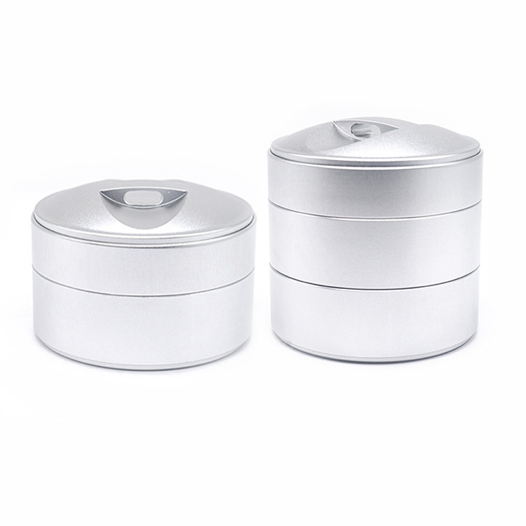 Custom CNC Manufacturing Machining Parts High Quality Monthly Aluminum Pill Box Medicine Storage Container Pill Organizer box