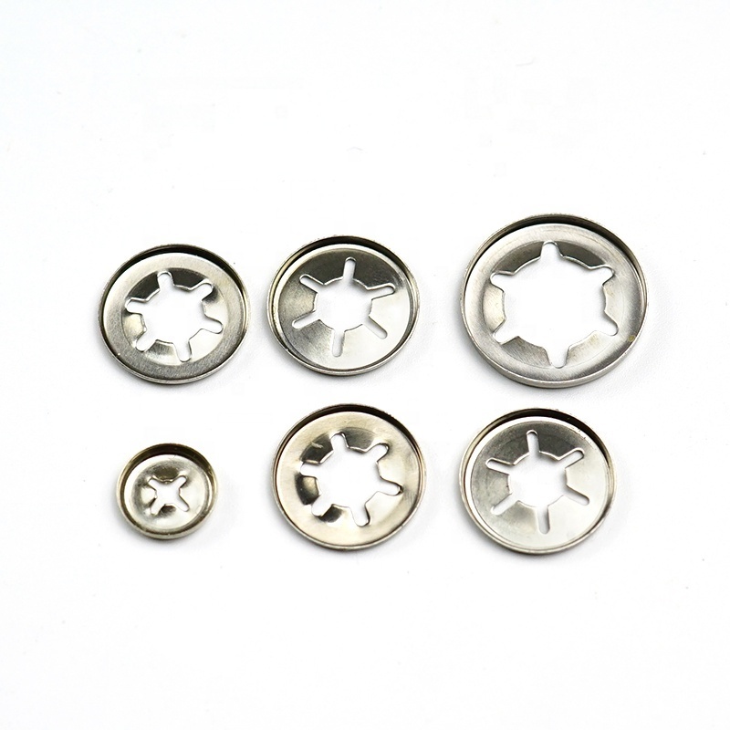 Custom Aluminum Fender Washer Stainless Steel Internal Tooth Star Lock Washers Manufactures Various Types of Washers