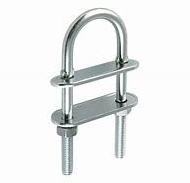 U Bolt Fastener Manufactures Trailer Boats Yachts Accessory Custom 304 Stainless Steel Plates Sturdy Bow Eye Tie Down U Bolts