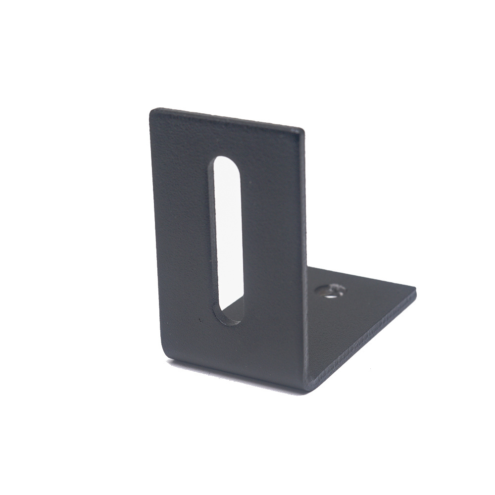 Factory Price Custom L type Bracket Sheet Metal Stamping Parts Adjustable Bending Shelf Bracket Carbon Steel Right Angle Bracket