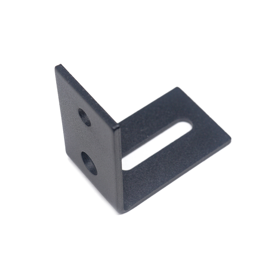 Factory Price Custom L type Bracket Sheet Metal Stamping Parts Adjustable Bending Shelf Bracket Carbon Steel Right Angle Bracket