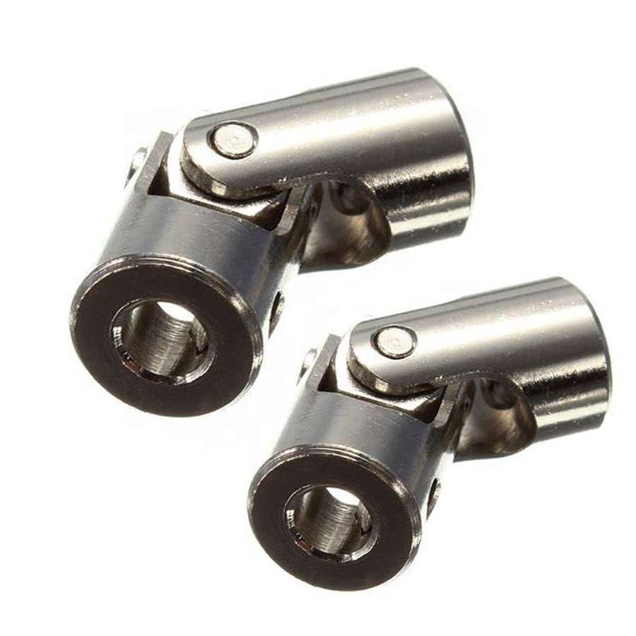 Manufacturer Custom Stainless Steel Double Universal Joint Cardan Joint Gimbal Couplings with Screw