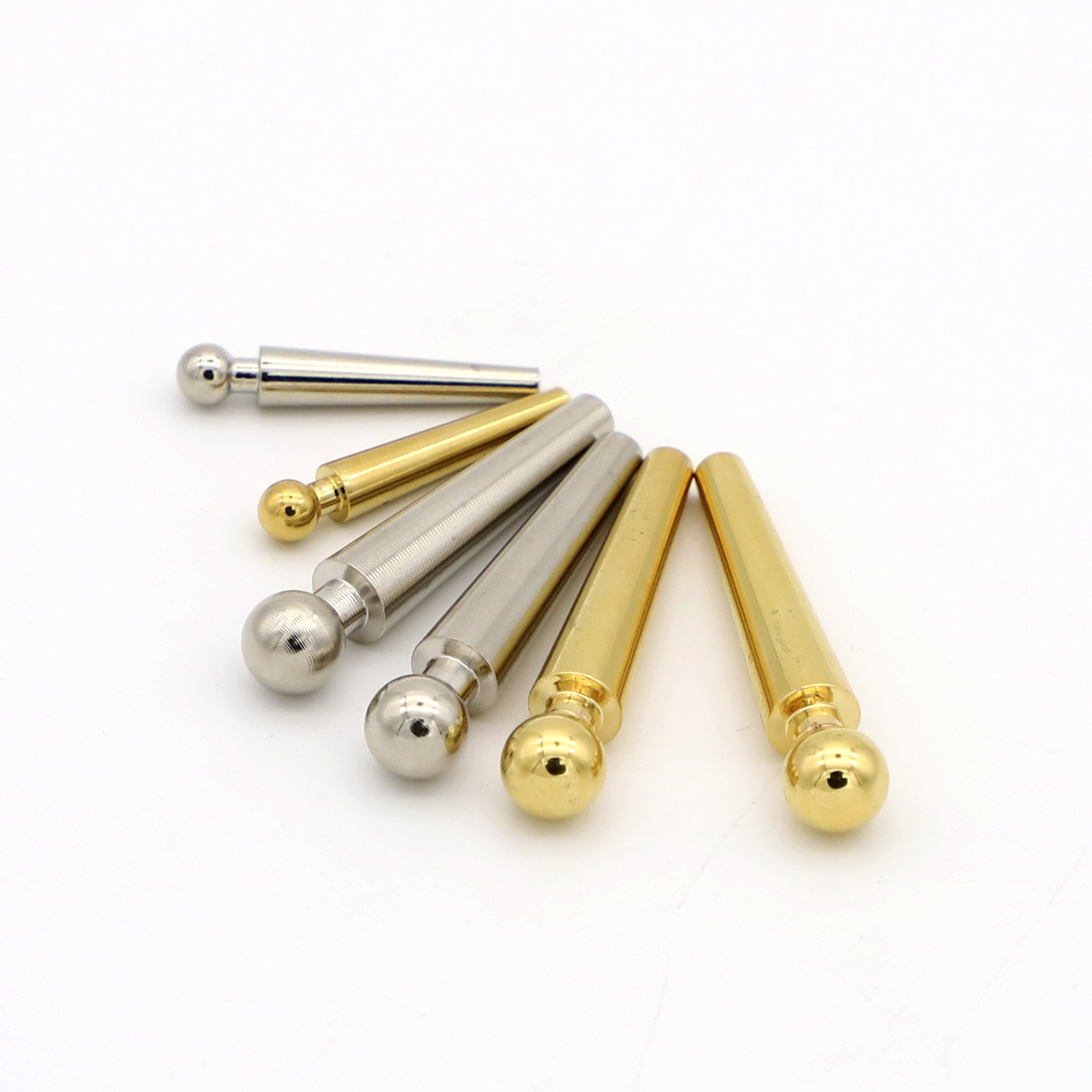 Dongguan CNC Machining Service Custom Precision Pegs Pin Brass Replacement Metal Cribbage Board Pegs for Domino Set