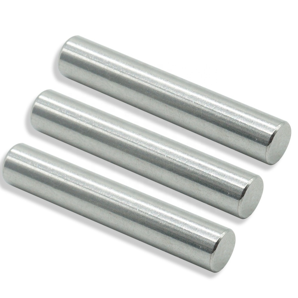 Dongguan factory CNC machining carbon steel stainless steel anodized aluminum solid shaft