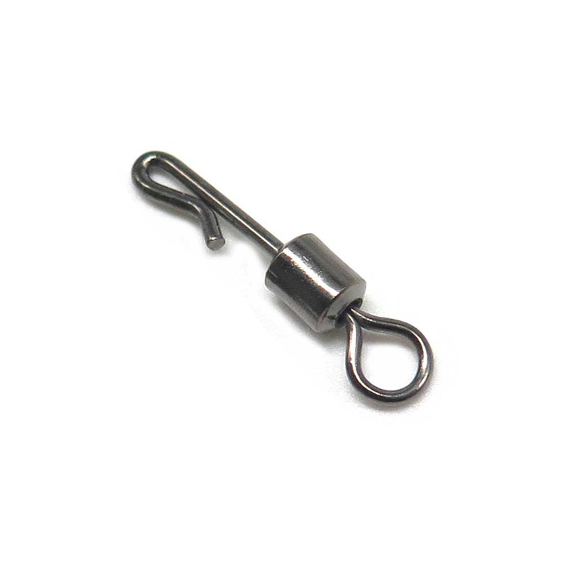 Custom Stainless Steel Spring Quick Change Hooklink Swivels Clips Rig Rings Links Bait Screws Tackle for Carp Fishing Tackle