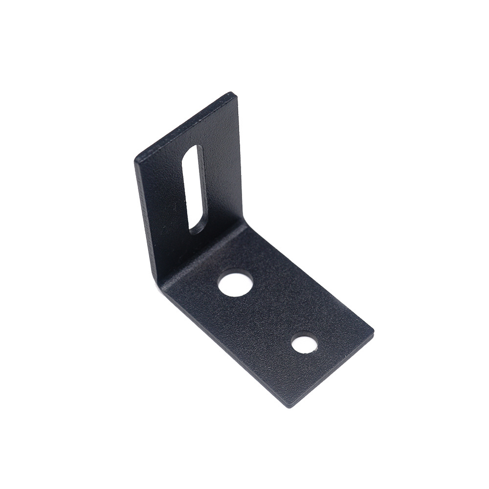 Factory Price Custom L type Bracket Sheet Metal Stamping Parts Adjustable Bending Shelf Bracket Carbon Steel Right Angle Bracket