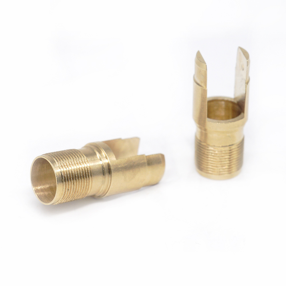 customized Brass female fittings hose fittings  cnc lathe male thread  RF Connectors