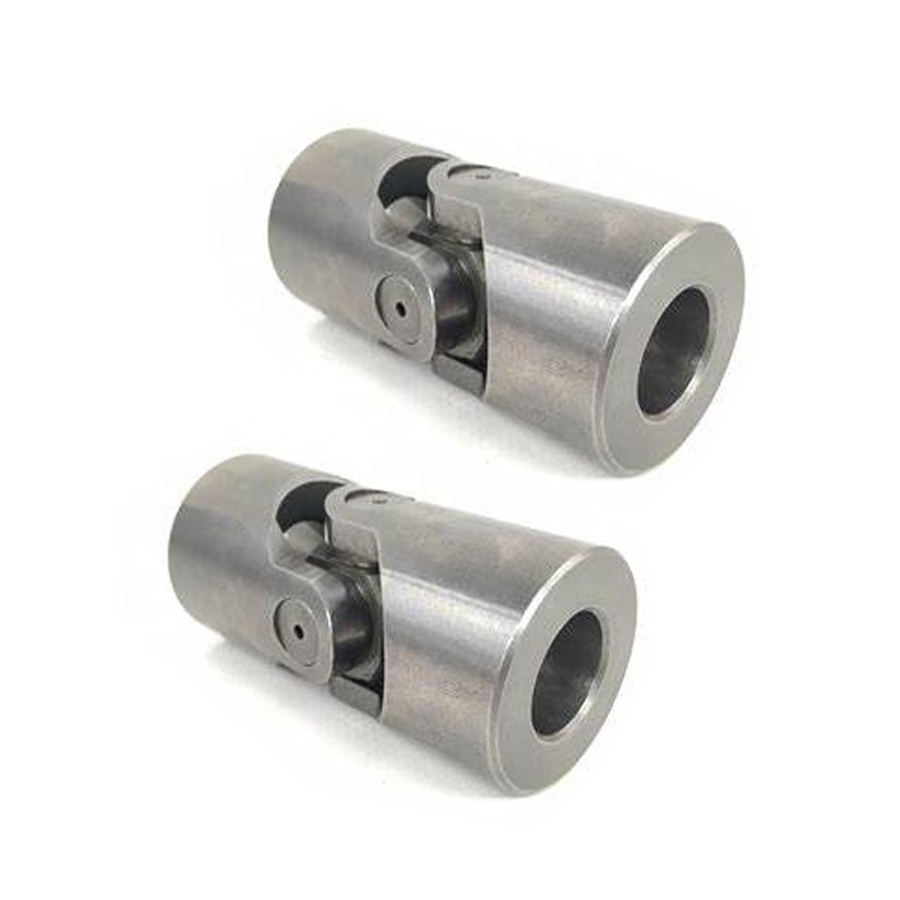 Manufacturer Custom Stainless Steel Double Universal Joint Cardan Joint Gimbal Couplings with Screw