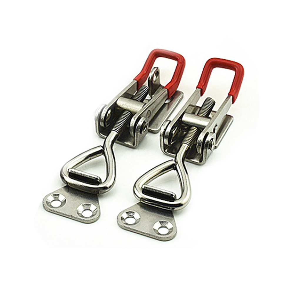 304 stainless steel adjustable buckle box buckle quick presser door bolt quick clamp box  clamping tool lock buckle