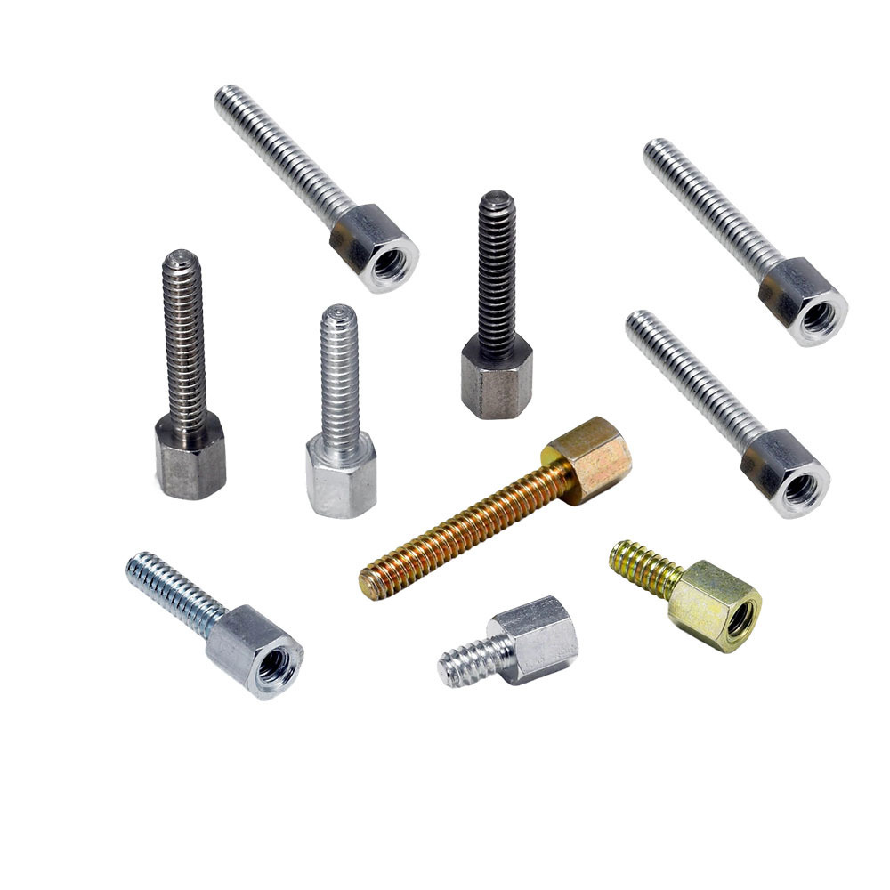 Custom Computer Screws Standoffs Kit Ssd Screw For Universal Subminiature Connectors  Stainless Steel Jack Screw