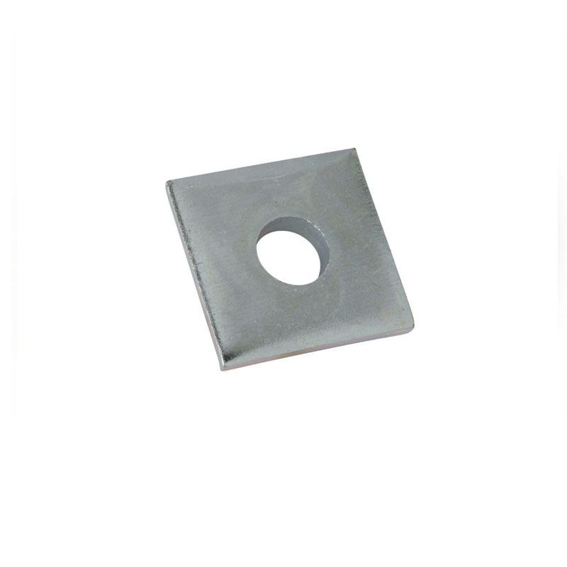 304 stainless steel flat square washer steel square gasket  M3-M16 for curtain wall and machines factory custom