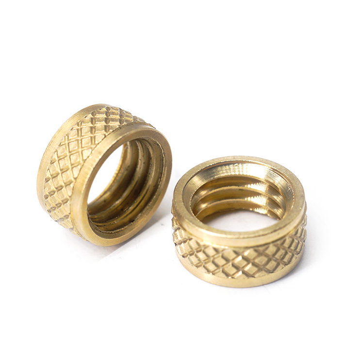 Brass Pineapple Knurled Hand Tight Nuts Diamond Knurled Disc Final nut