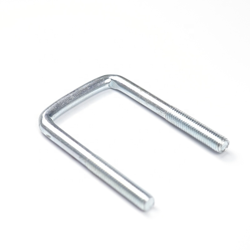 High Strength U Type Bolt Galvanized Titanium Carbon Steel Galvanized U Bolt Clamp