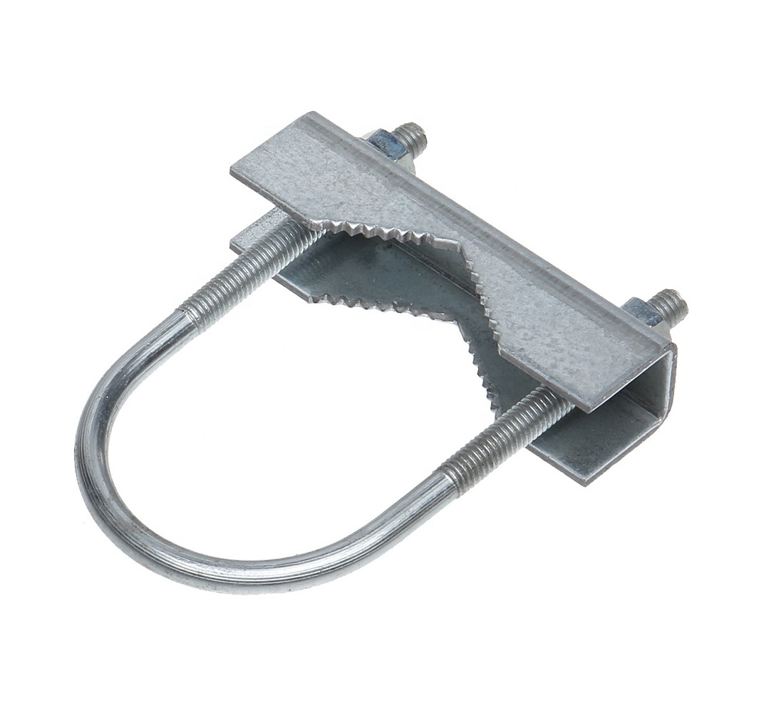 Customized Alloy Steel U Bolt Clamp Quick and Easy Pipe Installation Layout U Bolt Pipe Clamp for Small Diameter Pipes