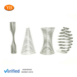 Double Conical Stainless Steel Capacitive Touch Spring  Manufacturer Custom Small Compression Spring Coil Hourglass Spring