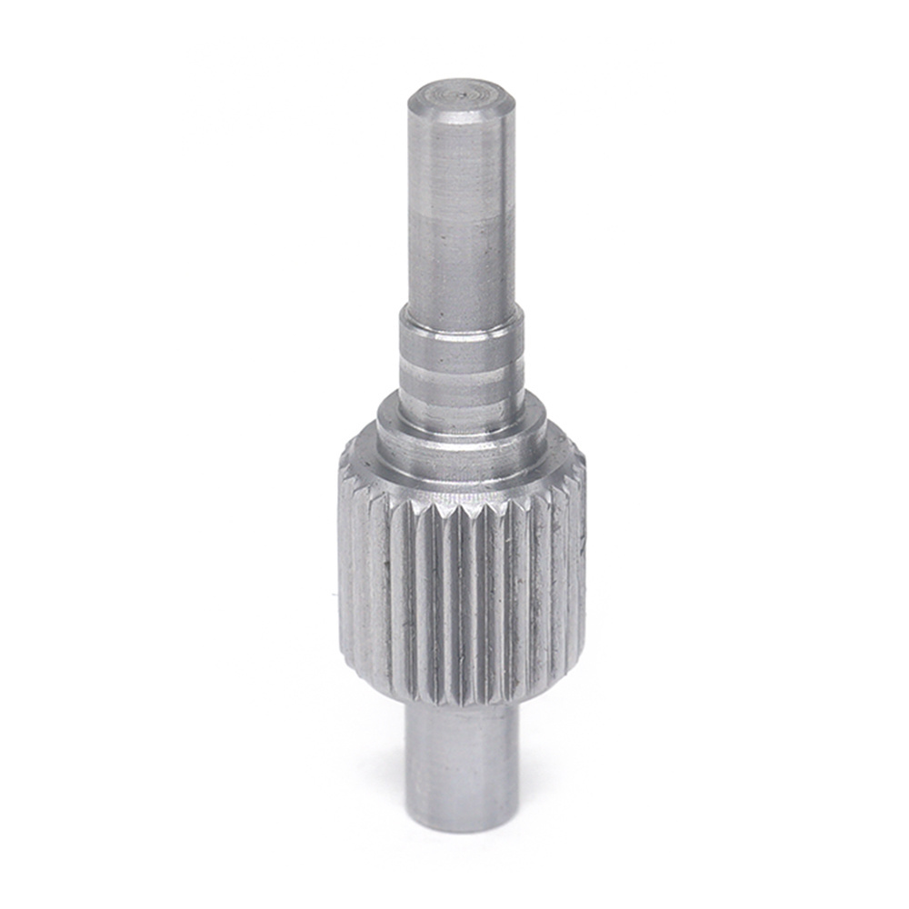 Factory Custom Stainless Steel Small Gear shaft Cnc Turning Machining Product worm gear shaft