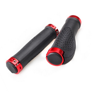 MTB Road Cycling Skid-Proof Grips Anti-Skid Rubber Bicycle Grips Mountain Bike Lock On Bicycle Handlebars Grips 2-2.5cm