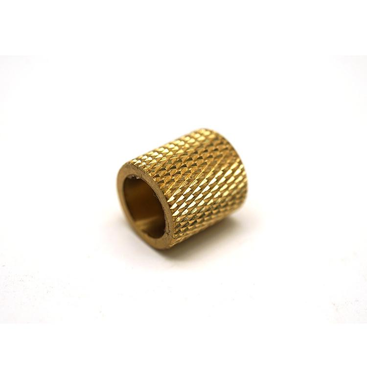 High quality custom manufacturer CNC machining M3 M4 M5 M6 M8 brass knurled thumb nuts