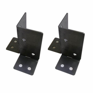 Custom Different Types of Metal Brackets C Clamp Small U Shape Metal Brackets for Wood Slats