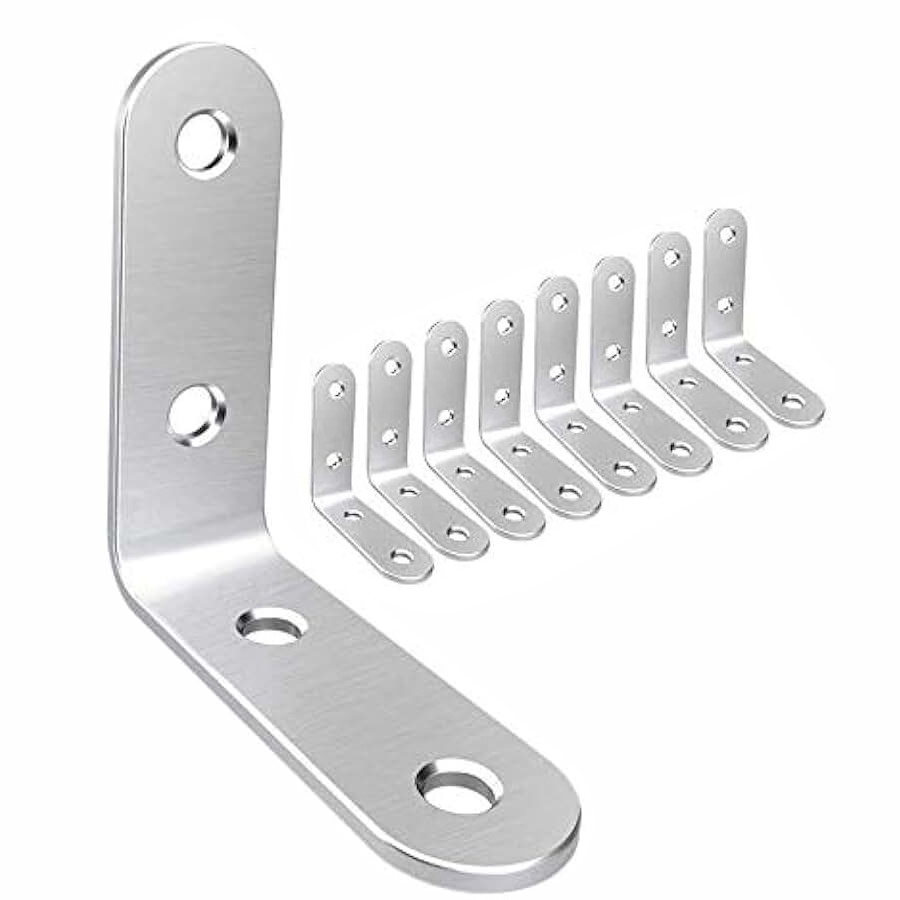 Custom Different Types of Metal Brackets C Clamp Small U Shape Metal Brackets for Wood Slats