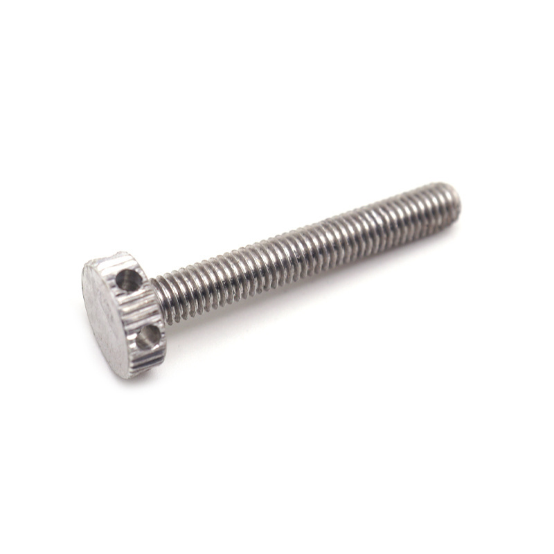 304 Stainless Steel Head Mechanical Screws Bolt with Hole in Head Wire Hole Bolts with Cotter Pin Hole