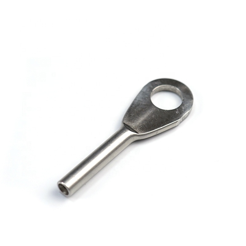 High Quality Hardware Steel Customized Flat Head Eye Bolt