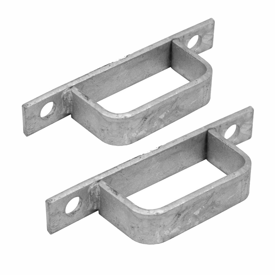 Factory Custom Anchor Bolt Hot Dip Galvanized D-Bracket Mild Steel D Iron Bracket For Insulator