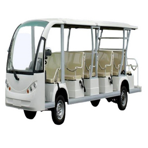 Mini Bus Company 11 Passenger EV Sightseeing Car Utility Vehicles Small Electric Shuttle Bus for Sale