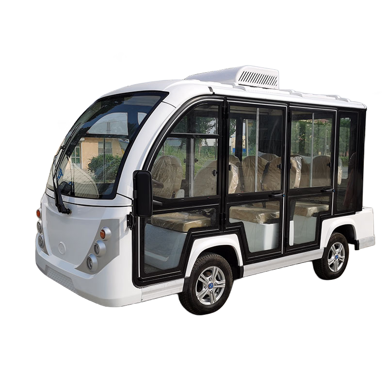 High Quality Battery Operated Sightseeing Bus 11 Seats Electric Mini Shuttle Bus For Tourists