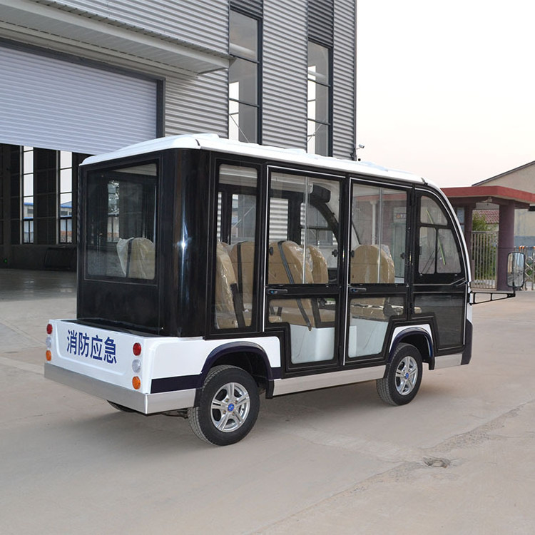 High Quality Battery Operated Sightseeing Bus 11 Seats Electric Mini Shuttle Bus For Tourists