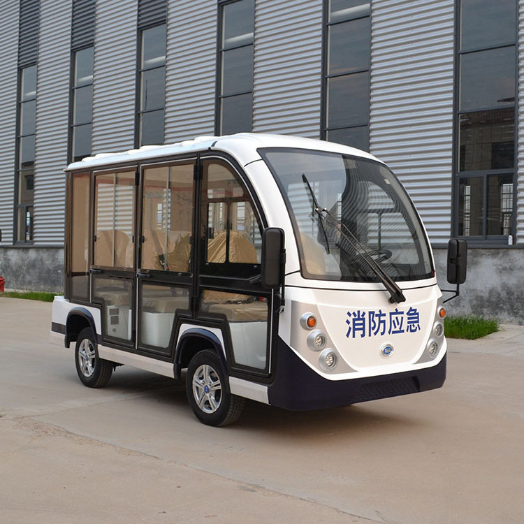 High Quality Battery Operated Sightseeing Bus 11 Seats Electric Mini Shuttle Bus For Tourists