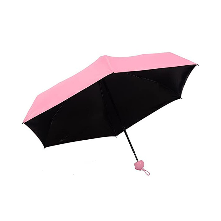 Small Mini Light Compact Lightweight Portable Sun and Rain Umbrella