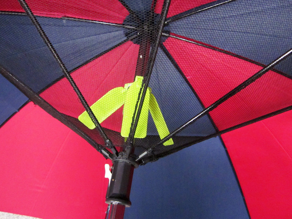 27 Inch Cool Fan Umbrella with Batteries for Summer Hot Weather