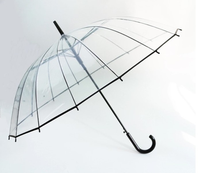 YUBO Clear Umbrella Transparent POE Dome Shape Umbrella