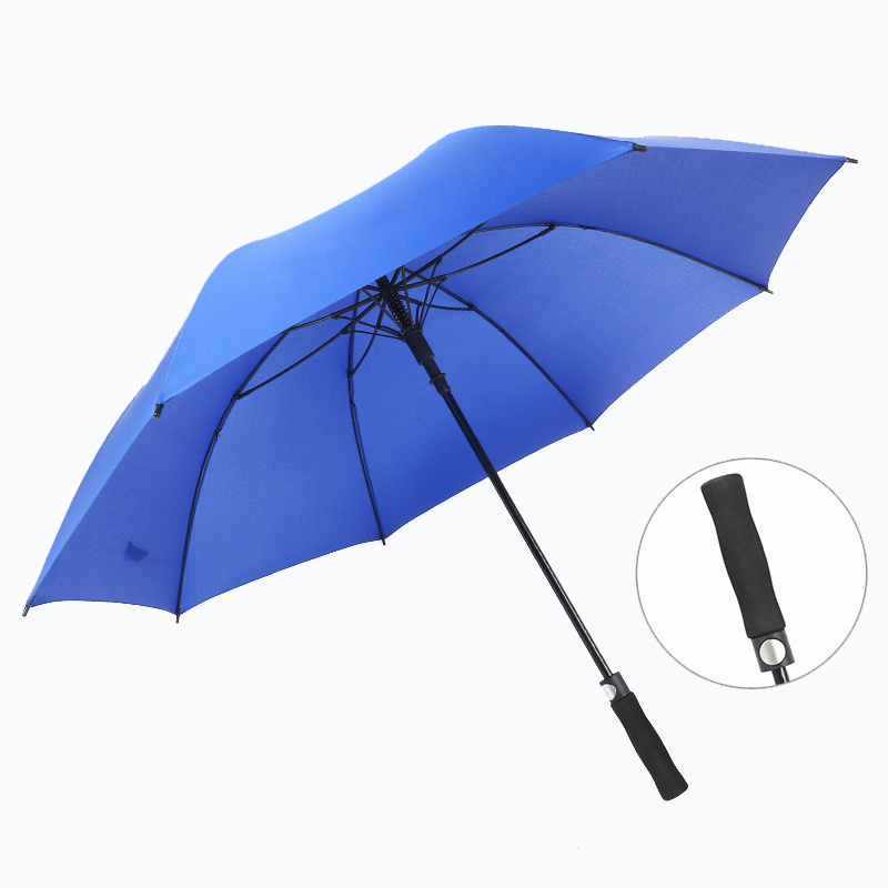 Yubo 27 inch Golf Umbrella With Logo Print Extra Large Automatic Fiberglass Frame Waterproof Big Umbrella Wholesale