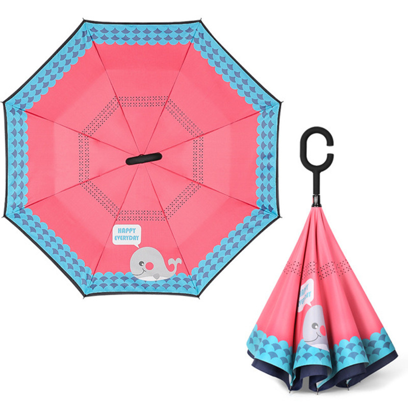 Yubo 19 Inch Good Quality Cartoon Character Children Umbrella for Little Boy OEM Custom Print Accept Kids Inverted Umbrella