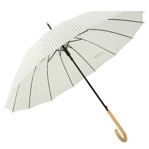 Yubo 21 inch China Factory direct source rain protection Japan Korea custom printed auto straight umbrella