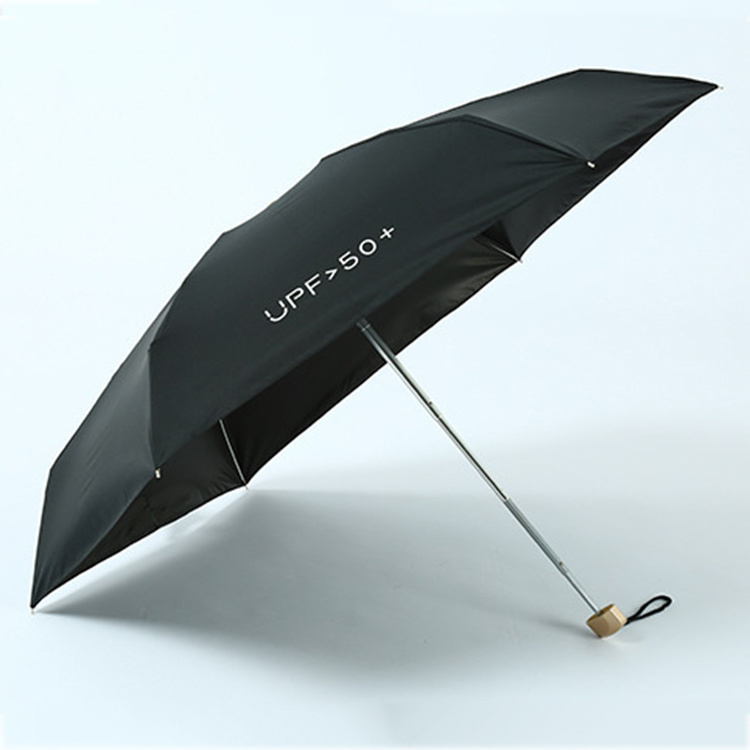 Yubo Manual Open Umbrella UV Protection Mini Umbrella Custom 5 Folding Umbrella