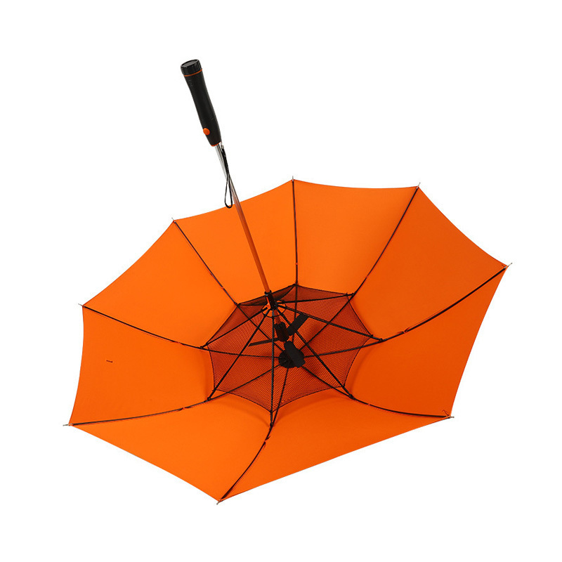 Outdoor Multifunctional  UV Protective Golf Umbrella With Fan