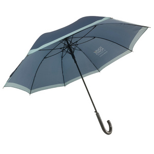 YUBO Hot Selling Wholesale Custom Straight Auto Umbrella Windproof Fiber Glass Ribs Umbrella