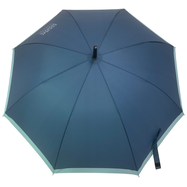 YUBO Hot Selling Wholesale Custom Straight Auto Umbrella Windproof Fiber Glass Ribs Umbrella