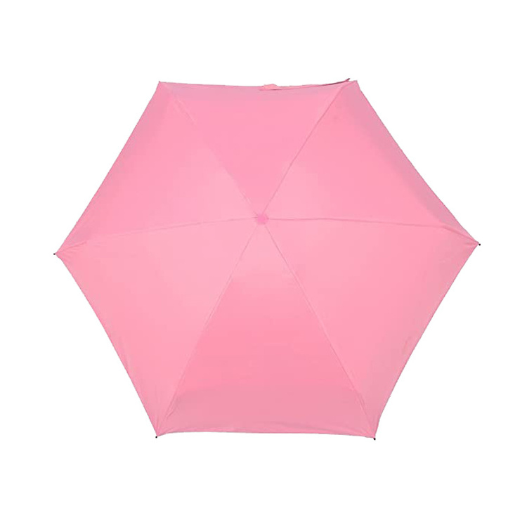 Small Mini Light Compact Lightweight Portable Sun and Rain Umbrella