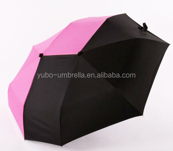 Yubo Special New Design High Quality Couple or Twin 3 Folding Umbrella