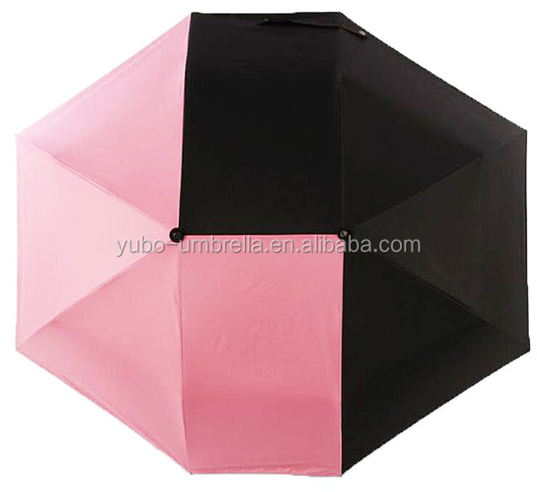 Yubo Special New Design High Quality Couple or Twin 3 Folding Umbrella