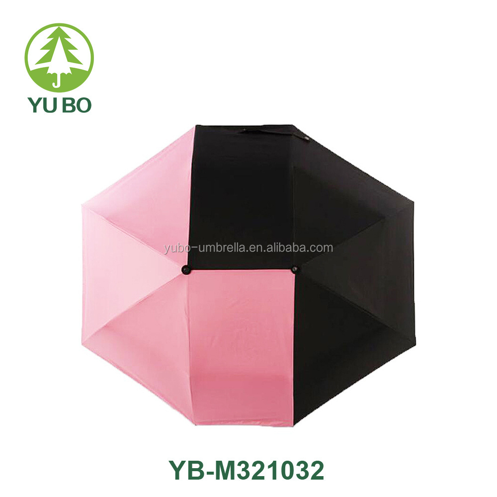 Yubo Special New Design High Quality Couple or Twin 3 Folding Umbrella