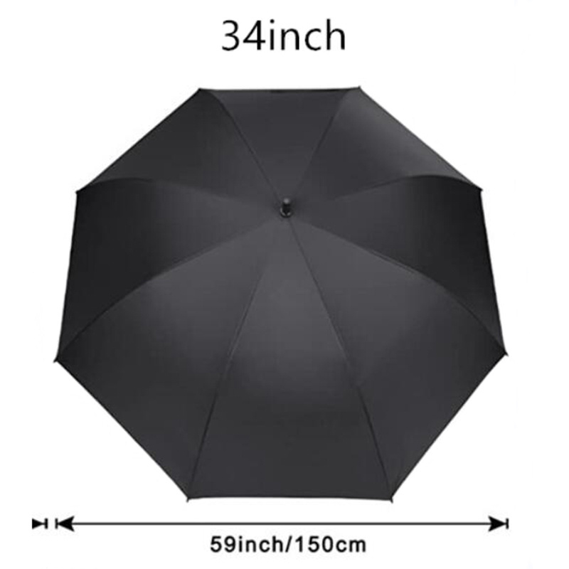 Yubo 34 inch pongee material biggest golf umbrella suitable 4 person family use umbrella