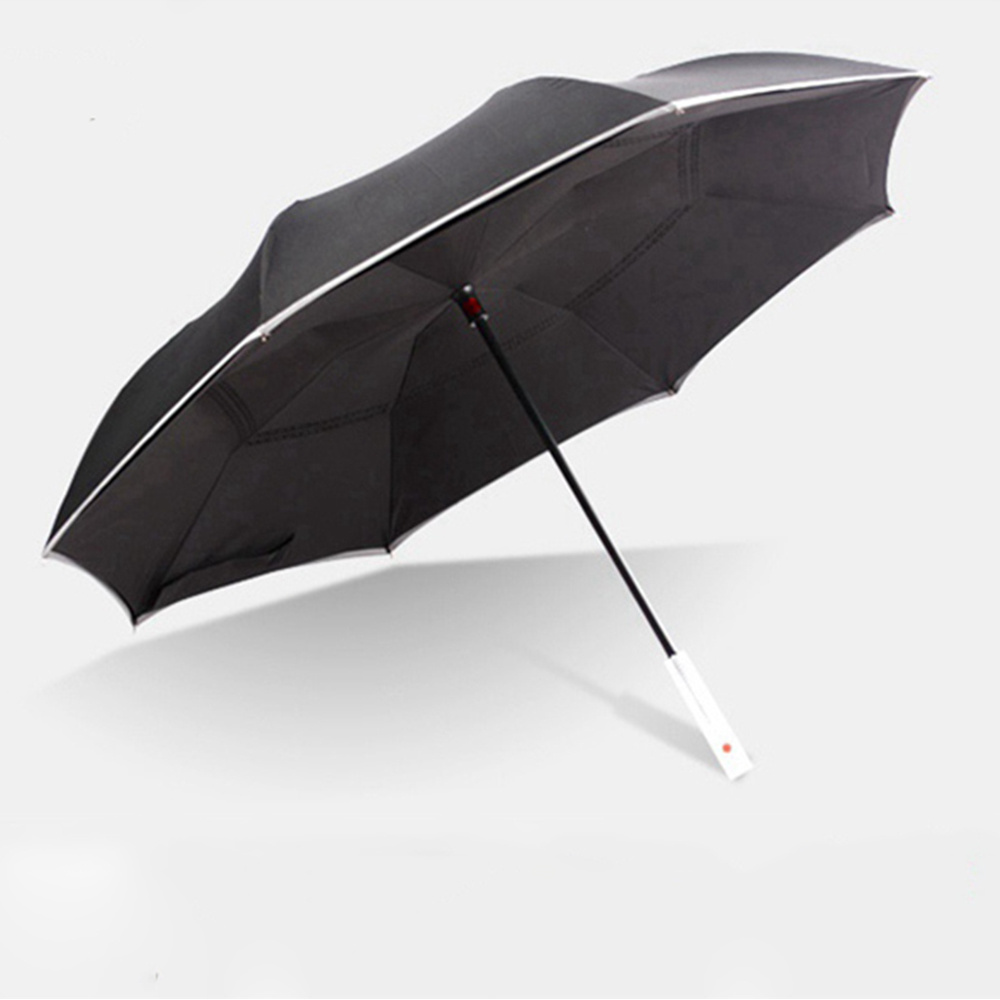 YUBO Hot Sale Customize LED Light Handle Reverse Umbrella